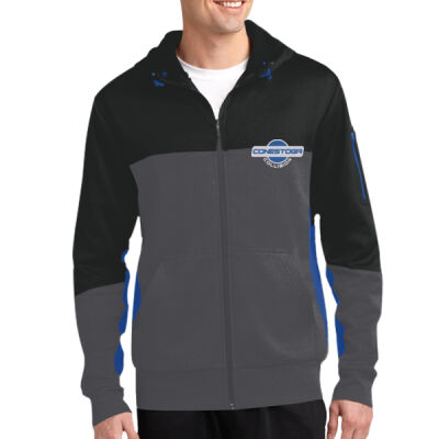 CC - Tech Fleece Colorblock Full Zip Hooded Jacket Thumbnail