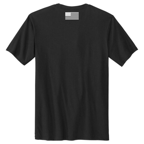 CC - Made in USA Flag Tri-Blend T-Shirt Thumbnail